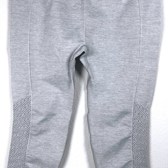 Fabletics Leggings Heather Gray High Waisted Mesh Workout Athletic Activewear XS - Picture 5 of 12